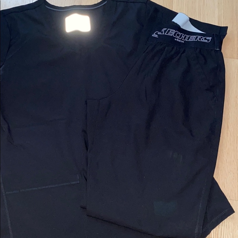 Top and bottom Skechers scrubs